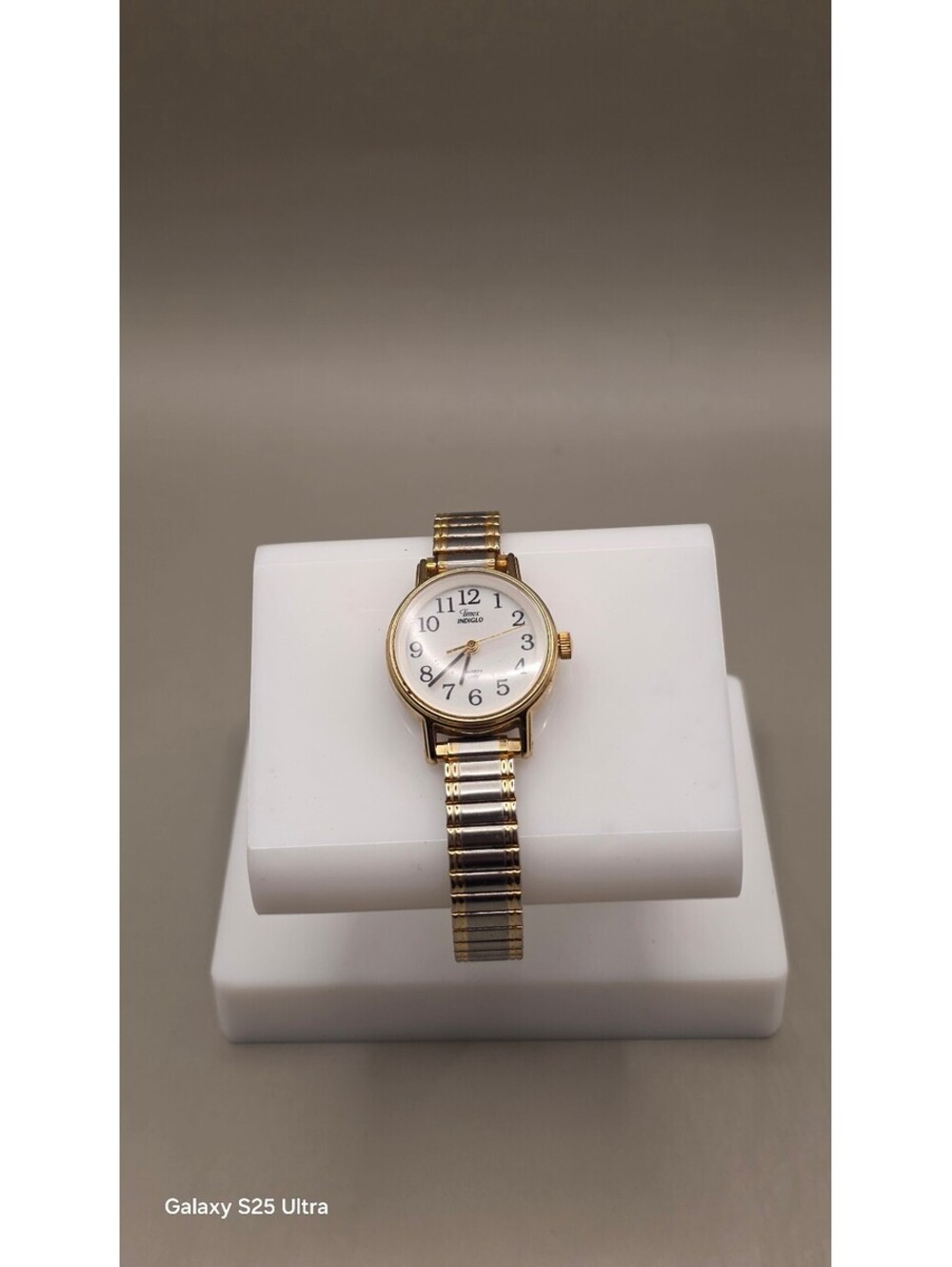 Timex Indiglo Classic Women's Gold-Tone Expansion Band Watch